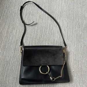 Large elephant gray Chloe pocketbook great condition!